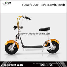 2016 Die meisten modischen Smart Harley Electric Scooter Citycoco Scooter Zwei große Räder für coole Sport Kleine Harley Scooter